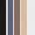 Black/White/Nude/Brown/Blue