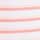 White & Pink/Orange Stripe
