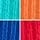 Bright Red/Blue/Orange