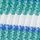 Aqua Blue/White Crinkle Stripe