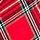 Bright Vermillion Red Tartan