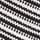 Black/White Stripe Crochet
