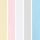 Blue/Pink/Yellow/Grey/White
