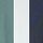 Navy/Ecru White/Teal