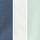 Green/Navy/Cream