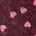 Pink Hearts Maroon