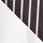 White/Choclate Stripe