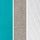 White/Blue