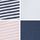 Pink/Blue Stripe