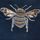 Navy Blue Bee