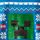 Blauw Minecraft Kerstmis