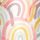 White Rainbow Print