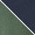 Bleu marine/vert kaki