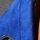 Blue Faux Suede