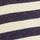Oatmeal and Navy Blue Stripe