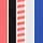 Black/White/Coral/Stripe/Cobalt
