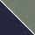 Khaki Green & Navy Blue