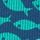 Navy Blue/Teal Blue Fish