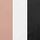Noir/Blanc/Praline Nude