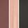 Black/Praline Nude/Chocolate Nude