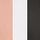 Black/White/Praline Nude