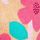 Ochre Yellow/ Pink Floral