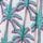 Cream Palm Print
