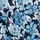 Blue Retro Floral