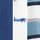 Blue/White Plane