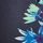 Navy Blue Floral