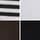 Black/White/Brown/Stripe