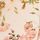 Creme, Blumenmuster