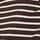 Chocolate Brown/Cream Stripe
