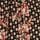 Black Linear Sketch Floral