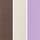 Lilac/Brown/Cream