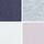 Gris/rosa/crema