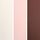Chocolate/Pink/Cream