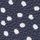 Navy Polka Dot