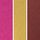 Berry Pink/ Olive Green/ Brown