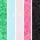Green/Blue/Pink/Black