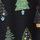 Black Tree Pattern