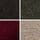 Forest Green  Syrah/Red Ganache/Brown Goat/Beige