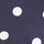 Navy Polka Dot Print