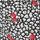 Black Mono Cherry Print