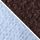 Light Blue/Chocolate Brown