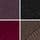 Dark Navy/Plum/Purple/Taupe Brown