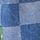 Mid Blue Checkerboard With All Over Embroidery
