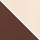X2 Chocolate Brown and Ecru