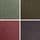 Black/Burghundy Red/Khaki Green