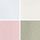 Pastel Pink/ Pastel Green